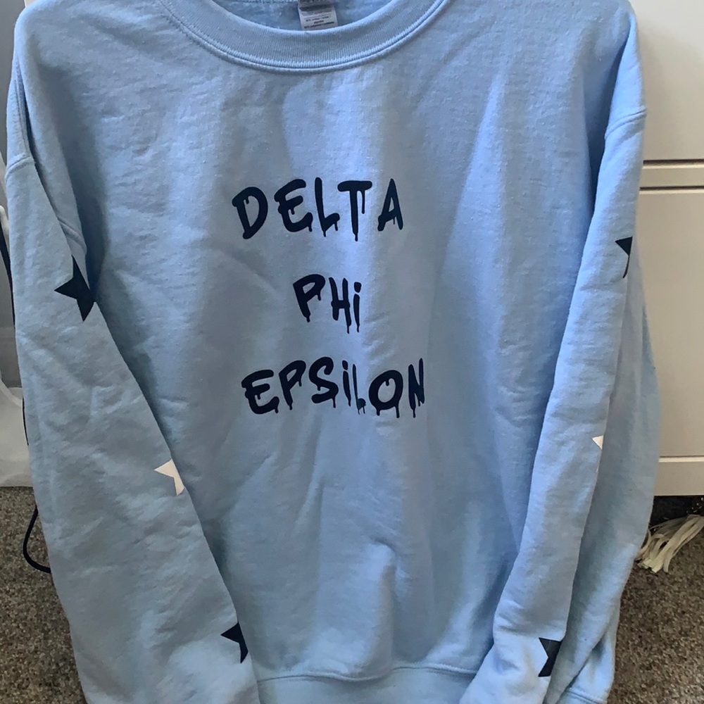 Custom Delta Phi Epsilon Crewneck